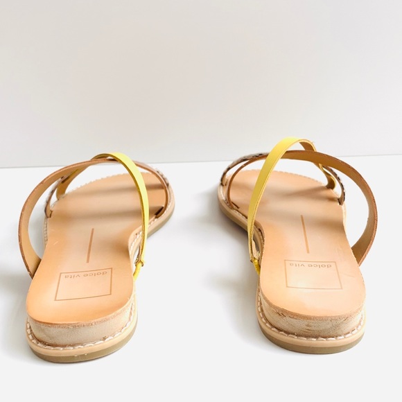 Slide Dolce Vita Leopard Multi Stella Sandals - Picture 7 of 8